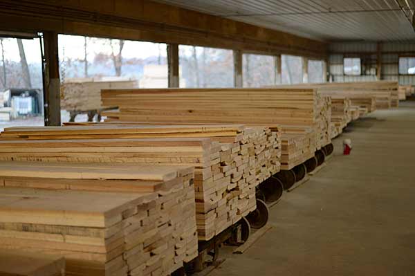 Lumber Mill Stacking